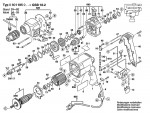 Bosch 0 601 185 042 GSB 18-2 Percussion Drill 240 V / GB Spare Parts GSB18-2